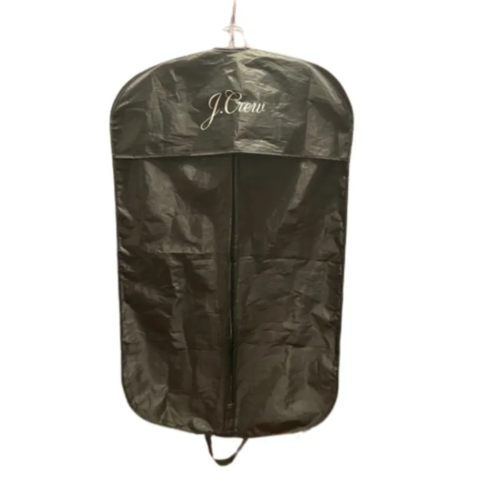 J. Crew Black Garment Bag zippered approx 24